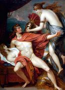 Thetis Bringing Armor to Achilles II by Benjamin West.jpg