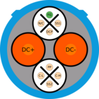 CHAdeMO connector.svg