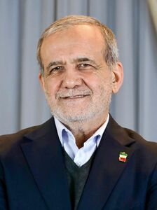Masoud Pezeshkian President of Iran[lower-alpha 2]