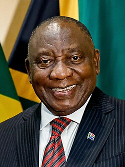 Cyril Ramaphosa President of South Africa
