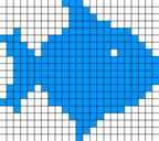 Raster graphic fish 20x23squares sdtv-example.png