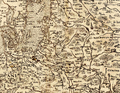 Livonia on a 1570 map