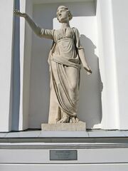 Statue of Leto in the Yelagin Palace, St. Petersburg