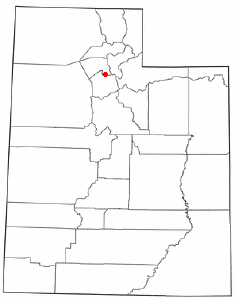 Localización de North Salt Lake, Utah