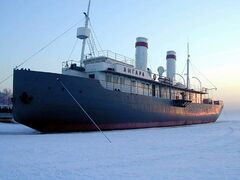 Angara (icebreaker) (ru) was launched in 1900 and is one of the oldest surviving icebreakers