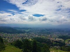 Kathmandu valley as seen from the Shivapuri hills