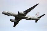 A Tu-214R taking off from Borisoglebskoye Airfield