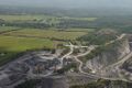 Limestone quarry at Cedar Creek, Virginia, US