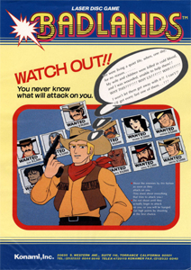 Badlands arcadeflyer.png