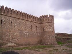 View of the Kirkuk citadel from outside