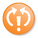 Exclamation mark with arrows pointing at each other
