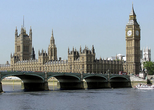 Palace of Westminster, Neo Gothic, 1870.jpg