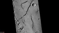 Close-up of part of floor of Bernard Crater, as seen by CTX camera (on Mars Reconnaissance Orbiter).