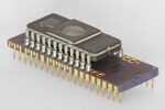 Piggyback microcontroller from MOSTEK with attached EPROM