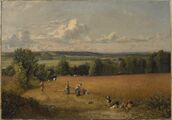 The Wheat Field by John Constable, 1816