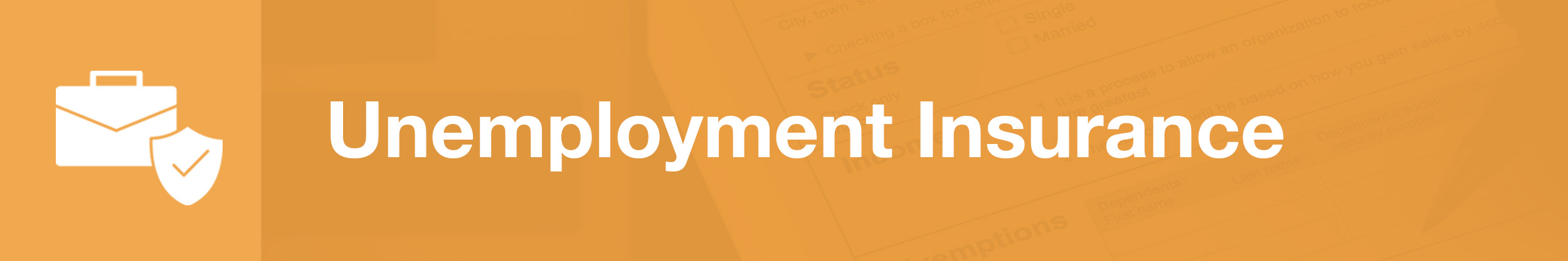 Unemployment insurance