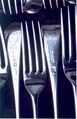 Detail of GS & WF forks. George Smith III and William Fearn