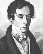 Engraving of Augustin-Jean Fresnel