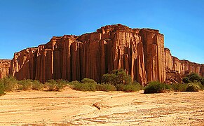 Parque nacional Talampaya, provincia de La Rioja.