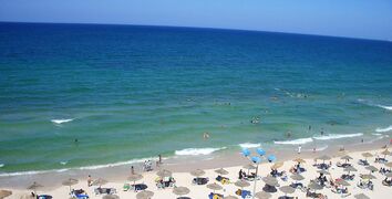 Beach of Hammamet, Tunisia