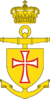 Ship's badge for Dannebrog (A540).svg
