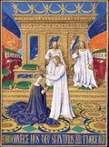 Jean Fouquet, also with three human figures, but identical.