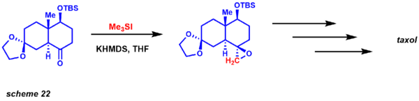 corey-chaykovsky total synthesis example