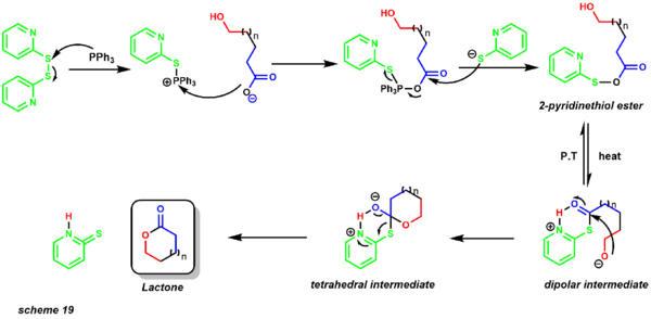 mechanism of Corey-Nicolaou macrolactonization
