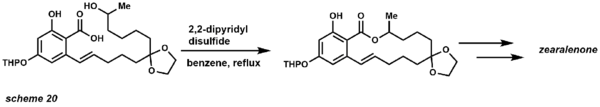 macrolactonization total synthesis example
