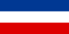 Flag of Yugoslavia (1992–2003); Flag of Serbia and Montenegro (2003–2006).svg