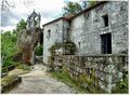 Cave church of San Pedro de Rocas in Esgos.