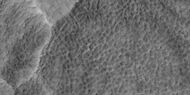 Low center polygons, as seen by HiRISE under HiWish program Location is Casius quadrangle. Image enlarged with HiView. Location is Casius quadrangle.