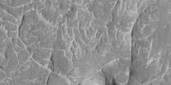 Close view of ridge networks, as seen by HiRISE under HiWish program