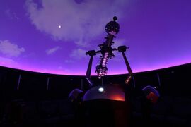 Inside of the Planetarium located in the Science Factory (Vitenfabrikken) in Sandnes, Norway.