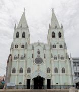 The Minor Basilica of San Sebastián is the only all-steel church in Asia.[235]