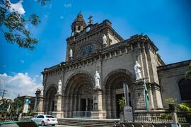 Manila Cathedral is the seat of Roman Catholic Archdiocese of Manila.