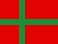 Unofficial flag of Bornholm (1970s)