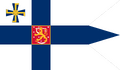 Flag of the President of Finland, with the Cross of Liberty in the canton (1978)