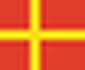 Flag of the Swedish province of Scania and Skåneland