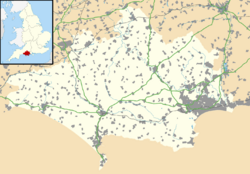 Mount Pleasant henge is located in Dorset