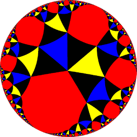 Snub triapeirotrigonal tiling