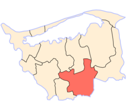 Location of Kafr El Sheikh