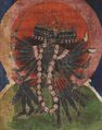 Ten armed Mahakali with Kapala in one hand
