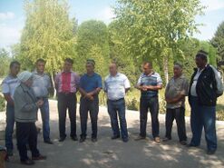 An Image of farmers coming together to discuss innovative ideas