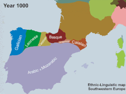 Animated territorial map of Spain