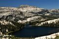 Lower Cathedral Lake and Tuolumne Peak