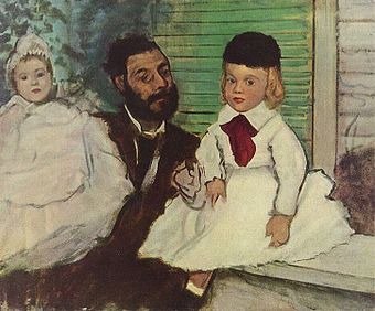 Edgar Degas, Count Lepic and His Daughters; Theft from E.G. Bührle Collection, Zurich.