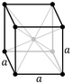 Cubic, body-centered