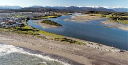 Hokitika township
