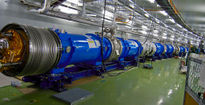 Superconducting magnets used at the LHC at CERN